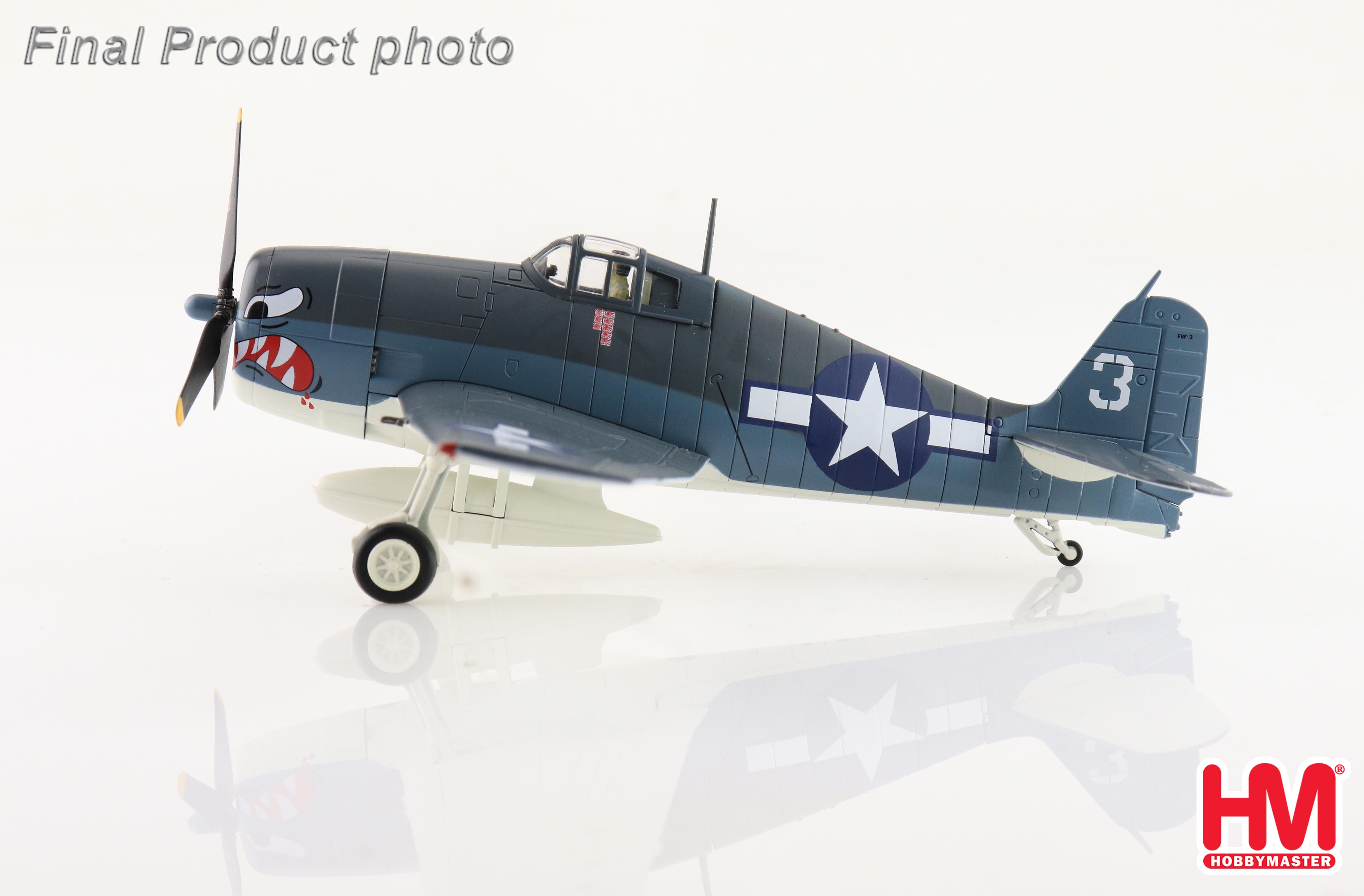 Grumman F6F-3 Hellcat White 3, Ens. Gordon Arthur Stanley, VF-27